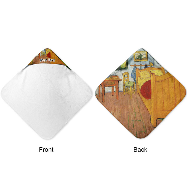 The Bedroom in Arles (Van Gogh 1888) Hooded Baby Towel- Approval