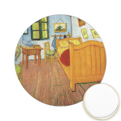 The Bedroom in Arles (Van Gogh 1888) Printed Cookie Topper - 2.15"