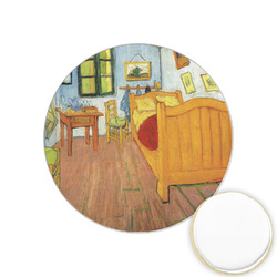 The Bedroom in Arles (Van Gogh 1888) Printed Cookie Topper - 1.25"