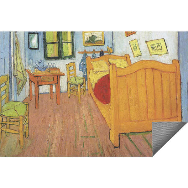 Custom The Bedroom in Arles (Van Gogh 1888) Indoor / Outdoor Rug