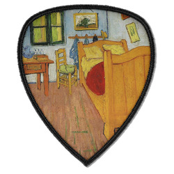 The Bedroom in Arles (Van Gogh 1888) Iron on Shield Patch A