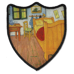 The Bedroom in Arles (Van Gogh 1888) Iron on Shield Patch B