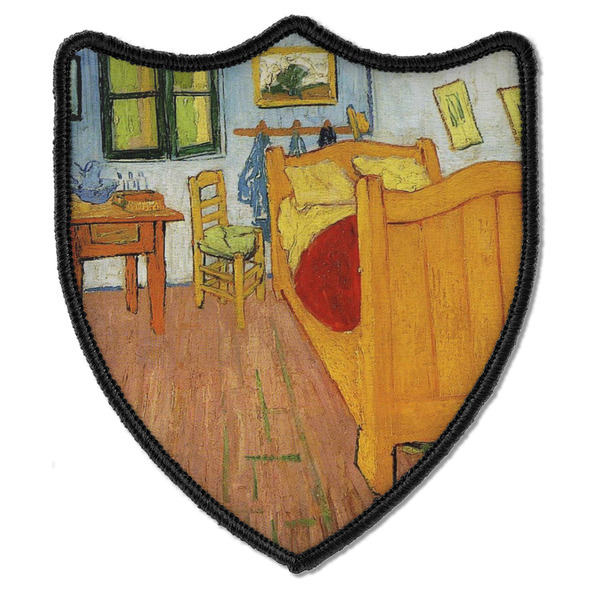 Custom The Bedroom in Arles (Van Gogh 1888) Iron on Shield Patch B
