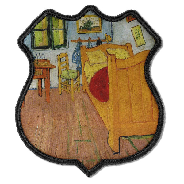 Custom The Bedroom in Arles (Van Gogh 1888) Iron On Shield Patch C