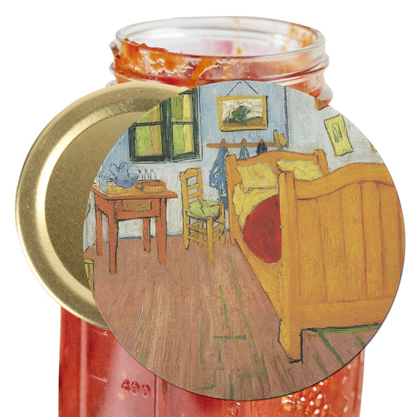 Custom The Bedroom in Arles (Van Gogh 1888) Jar Opener