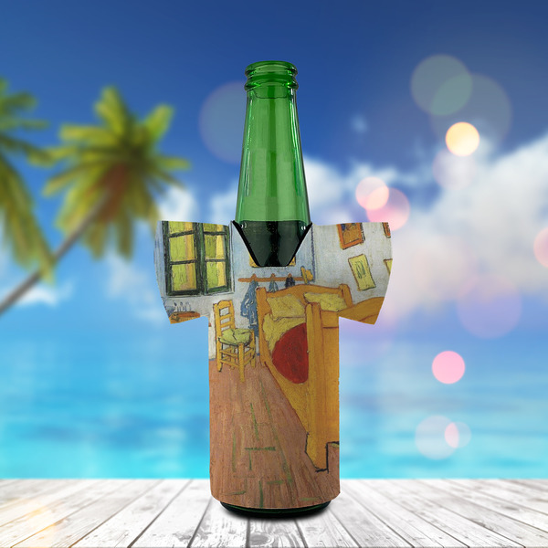 The Bedroom in Arles (Van Gogh 1888) Jersey Bottle Cooler - LIFESTYLE