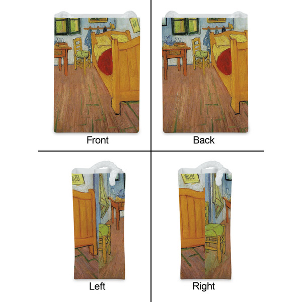 The Bedroom in Arles (Van Gogh 1888) Jewelry Gift Bag - Gloss - Approval