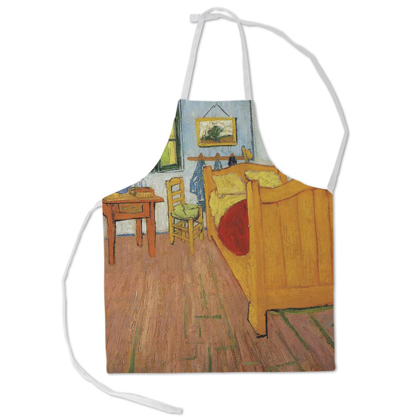 Custom The Bedroom in Arles (Van Gogh 1888) Kid's Apron - Small