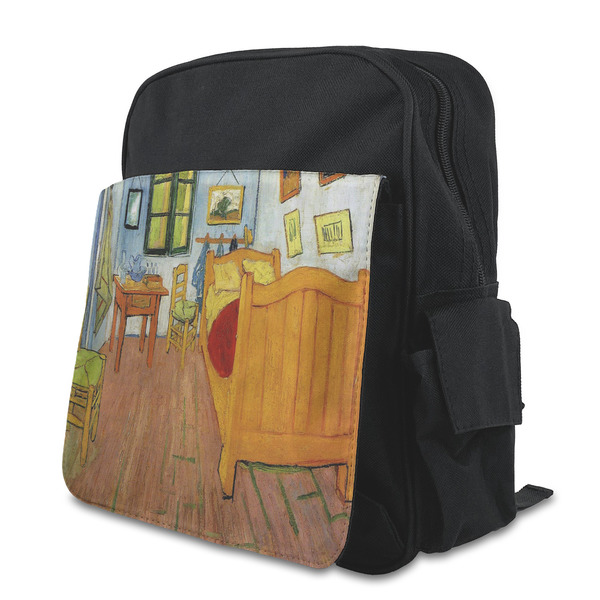 The Bedroom in Arles (Van Gogh 1888) Kid's Backpack - Alt View (side view)