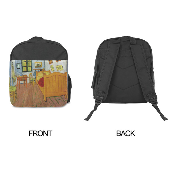 The Bedroom in Arles (Van Gogh 1888) Kid's Backpack - Approval