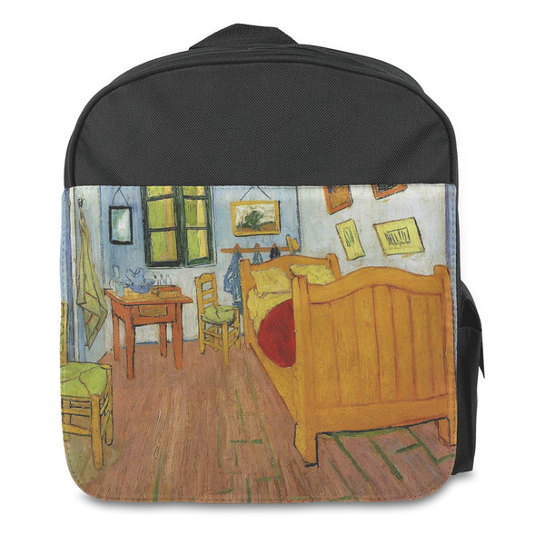 Custom The Bedroom in Arles (Van Gogh 1888) Preschool Backpack