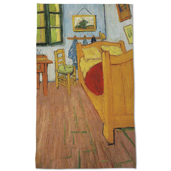 The Bedroom in Arles (Van Gogh 1888) Kitchen Towel - Poly Cotton - Full Front