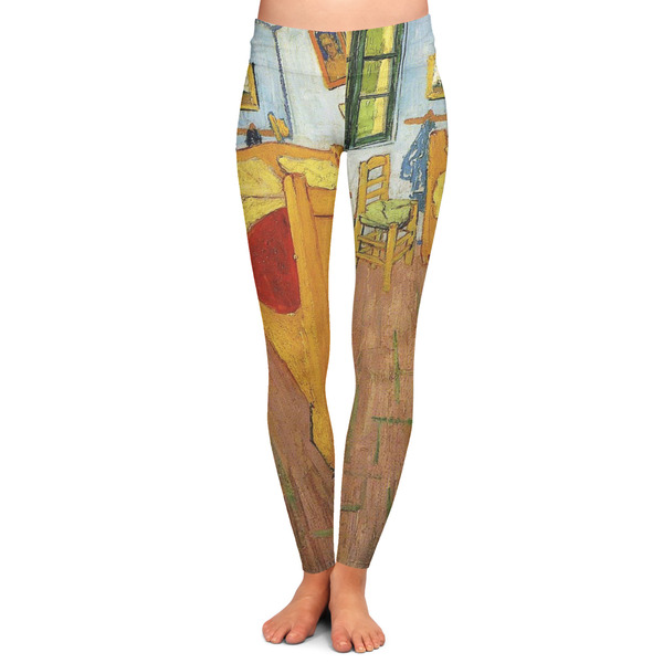 Custom The Bedroom in Arles (Van Gogh 1888) Ladies Leggings - Extra Large