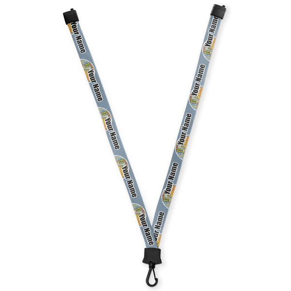 Custom The Bedroom in Arles (Van Gogh 1888) Lanyard