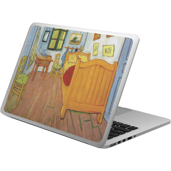 Custom The Bedroom in Arles (Van Gogh 1888) Laptop Skin - Custom Sized