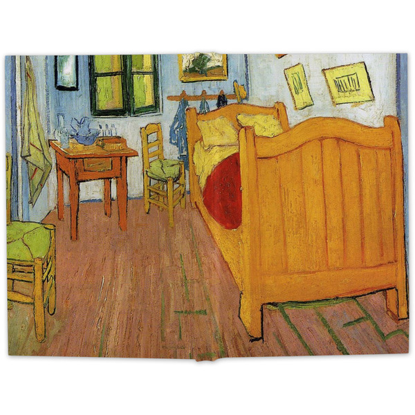 The Bedroom in Arles (Van Gogh 1888) Large Hard Cover Journal - Apvl