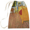 The Bedroom in Arles (Van Gogh 1888) Large Laundry Bag - Front View
