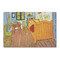 The Bedroom in Arles (Van Gogh 1888) Large Rectangle Car Magnets- Front/Main/Approval