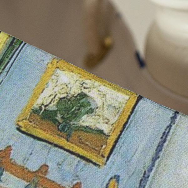 The Bedroom in Arles (Van Gogh 1888) Large Rope Tote - Close Up View