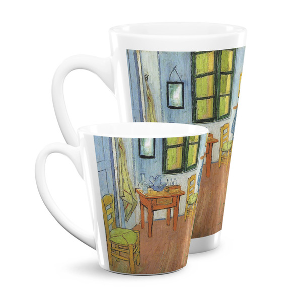 The Bedroom in Arles (Van Gogh 1888) Latte Mugs Main