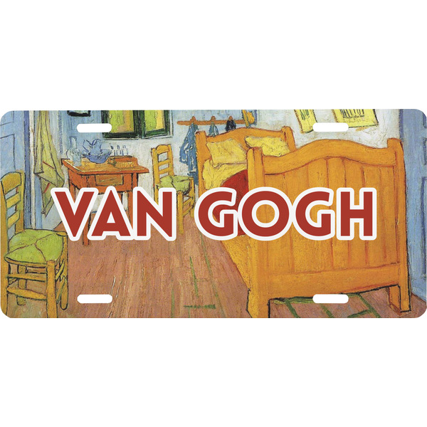 Custom The Bedroom in Arles (Van Gogh 1888) Front License Plate