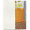 The Bedroom in Arles (Van Gogh 1888) Linen Placemat - Folded Half