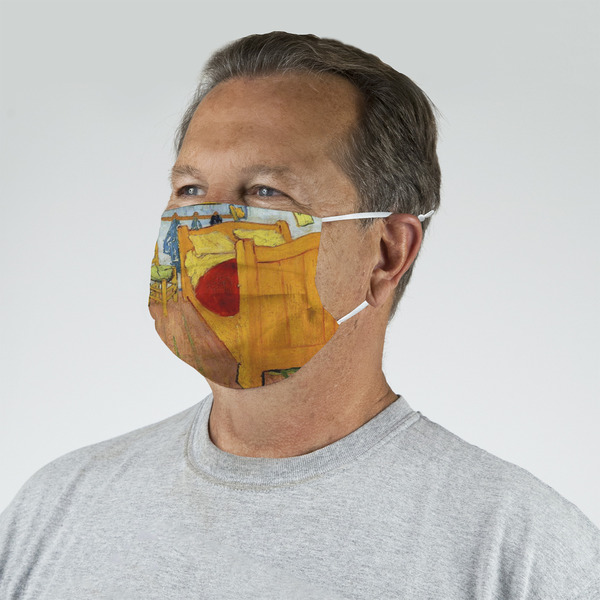 The Bedroom in Arles (Van Gogh 1888) Mask - Quarter View on Guy