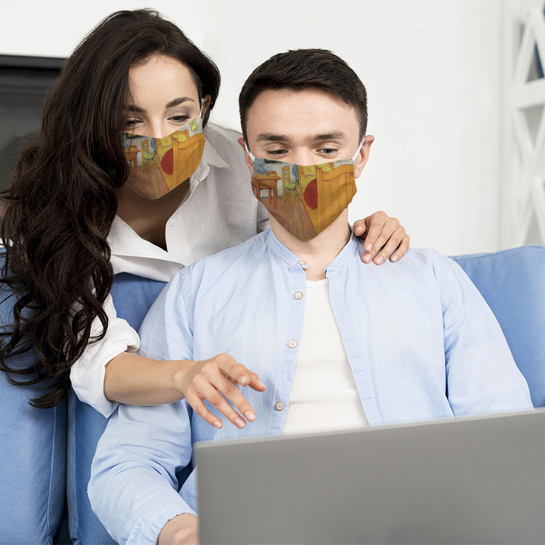 The Bedroom in Arles (Van Gogh 1888) Mask1 Adult Lifestyle