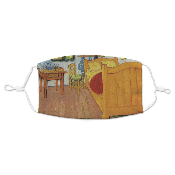 Custom The Bedroom in Arles (Van Gogh 1888) Adult Cloth Face Mask - Standard