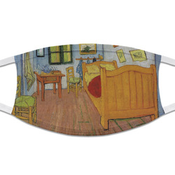 The Bedroom in Arles (Van Gogh 1888) Cloth Face Mask (T-Shirt Fabric)