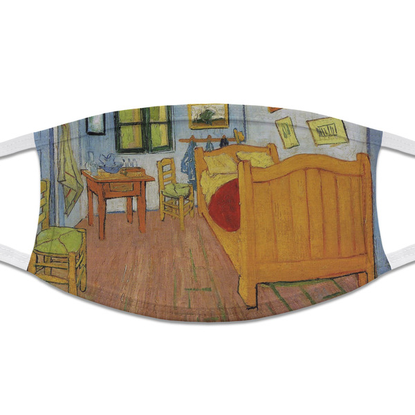 Custom The Bedroom in Arles (Van Gogh 1888) Cloth Face Mask (T-Shirt Fabric)