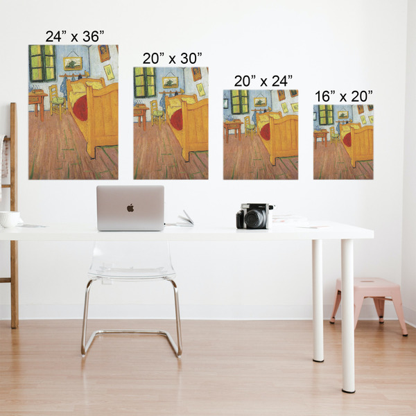 The Bedroom in Arles (Van Gogh 1888) Matte Poster - Sizes