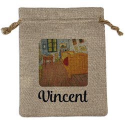 The Bedroom in Arles (Van Gogh 1888) Burlap Gift Bag