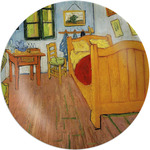 The Bedroom in Arles (Van Gogh 1888) Melamine Salad Plate - 8"