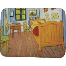 The Bedroom in Arles (Van Gogh 1888) Memory Foam Bath Mat - 48"x36"