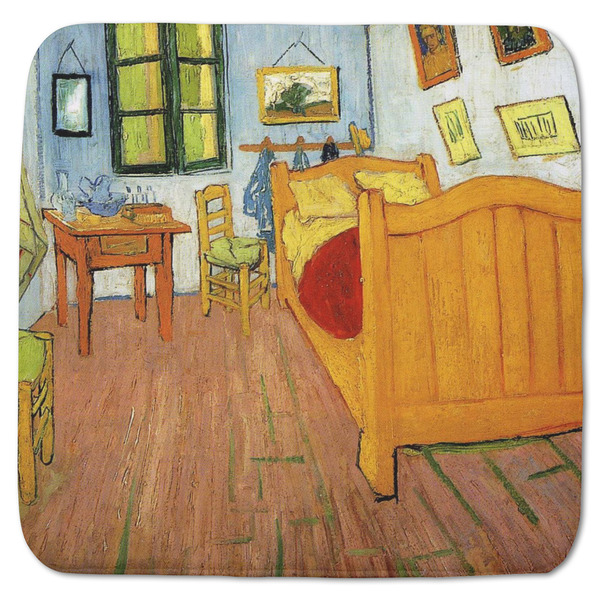 Custom The Bedroom in Arles (Van Gogh 1888) Memory Foam Bath Mat - 48"x48"