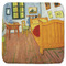 The Bedroom in Arles (Van Gogh 1888) Memory Foam Bath Mat - 48"x48"