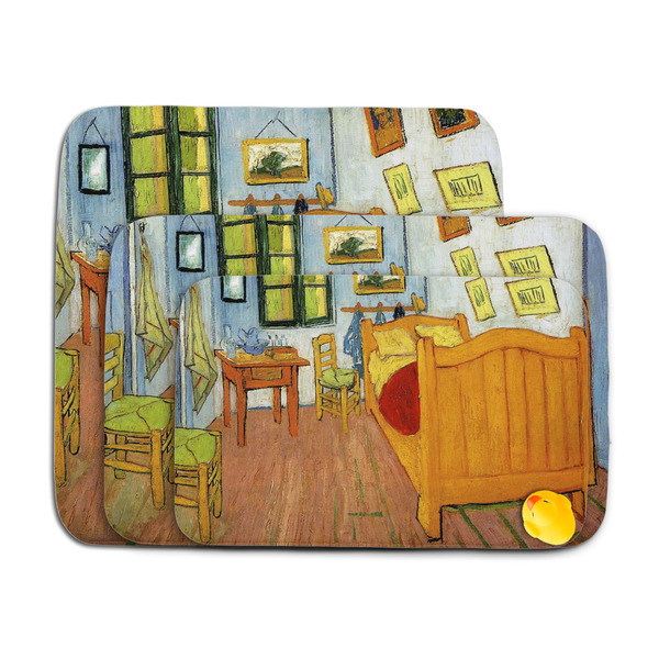 The Bedroom in Arles (Van Gogh 1888) Memory Foam Bath Mat - MAIN PARENT