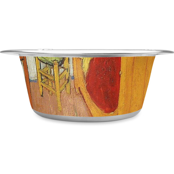 Custom The Bedroom in Arles (Van Gogh 1888) Stainless Steel Dog Bowl