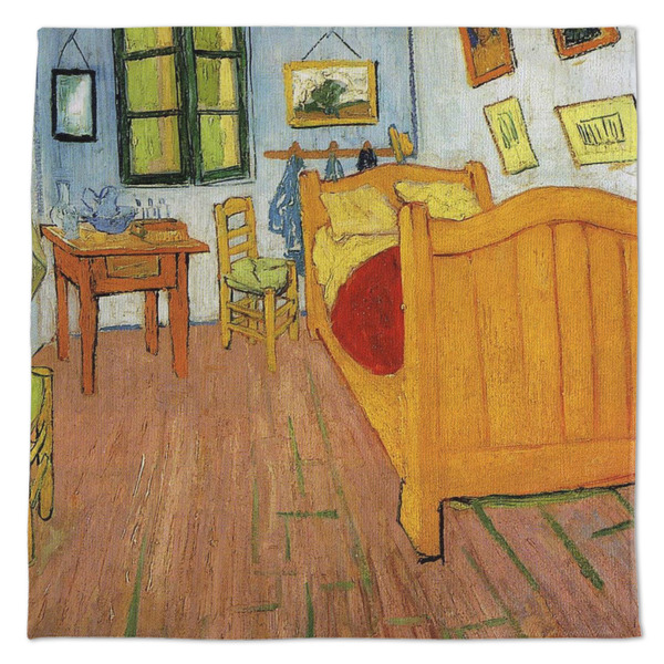 Custom The Bedroom in Arles (Van Gogh 1888) Microfiber Dish Towel
