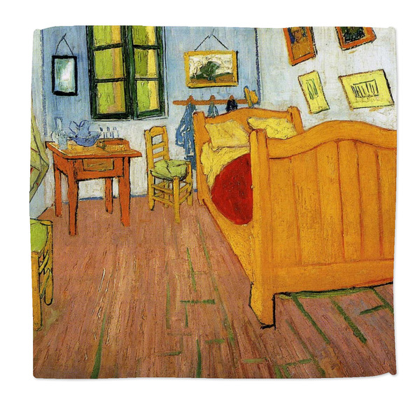 Custom The Bedroom in Arles (Van Gogh 1888) Microfiber Dish Rag