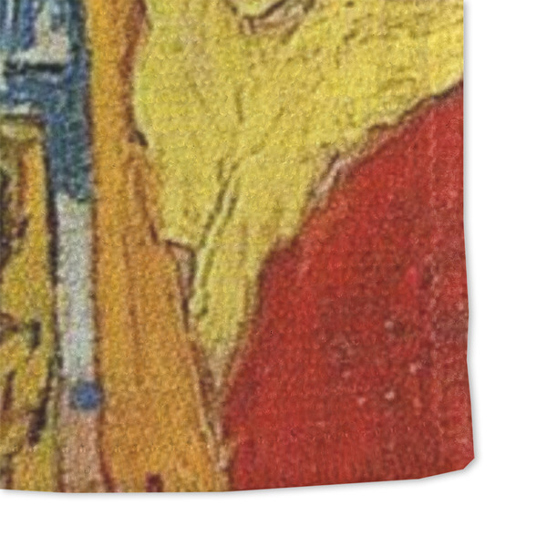 The Bedroom in Arles (Van Gogh 1888) Microfiber Dish Towel - DETAIL