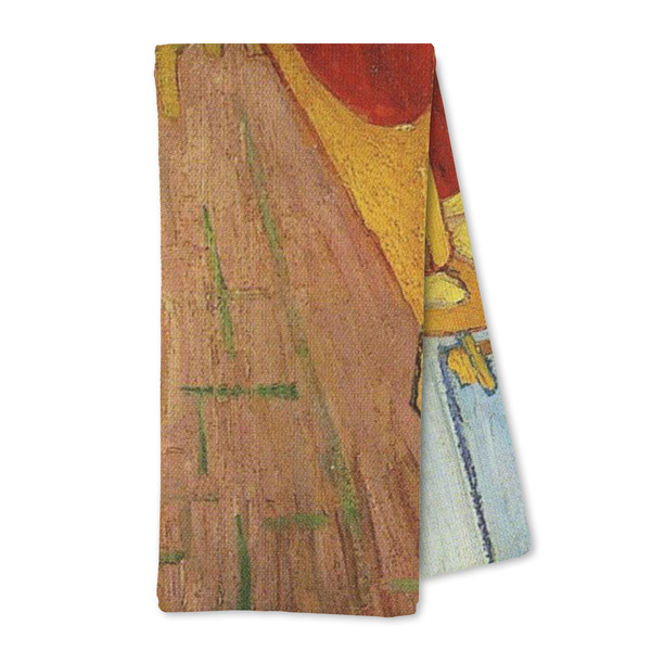 Custom The Bedroom in Arles (Van Gogh 1888) Kitchen Towel - Microfiber