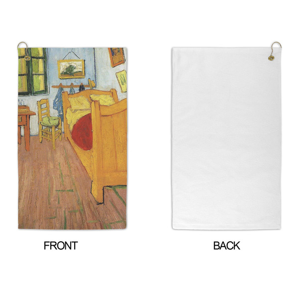The Bedroom in Arles (Van Gogh 1888) Microfiber Golf Towels - APPROVAL