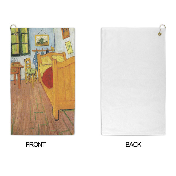 The Bedroom in Arles (Van Gogh 1888) Microfiber Golf Towels - APPROVAL