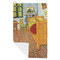 The Bedroom in Arles (Van Gogh 1888) Microfiber Golf Towels - FOLD