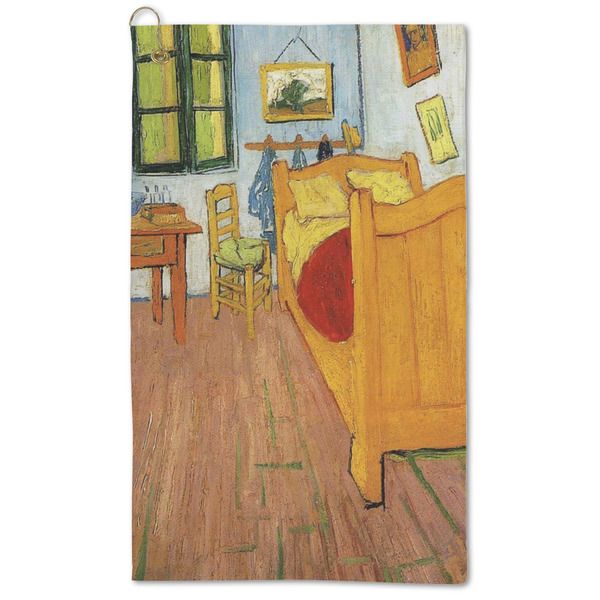 Custom The Bedroom in Arles (Van Gogh 1888) Microfiber Golf Towel - Large