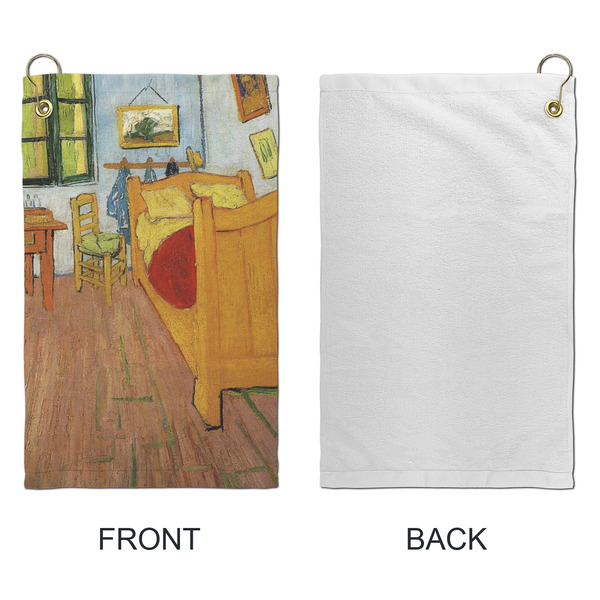 The Bedroom in Arles (Van Gogh 1888) Microfiber Golf Towels - Small - Approval
