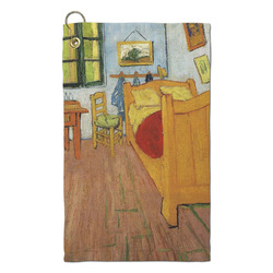 The Bedroom in Arles (Van Gogh 1888) Microfiber Golf Towel - Small