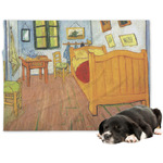 The Bedroom in Arles (Van Gogh 1888) Dog Blanket - Large